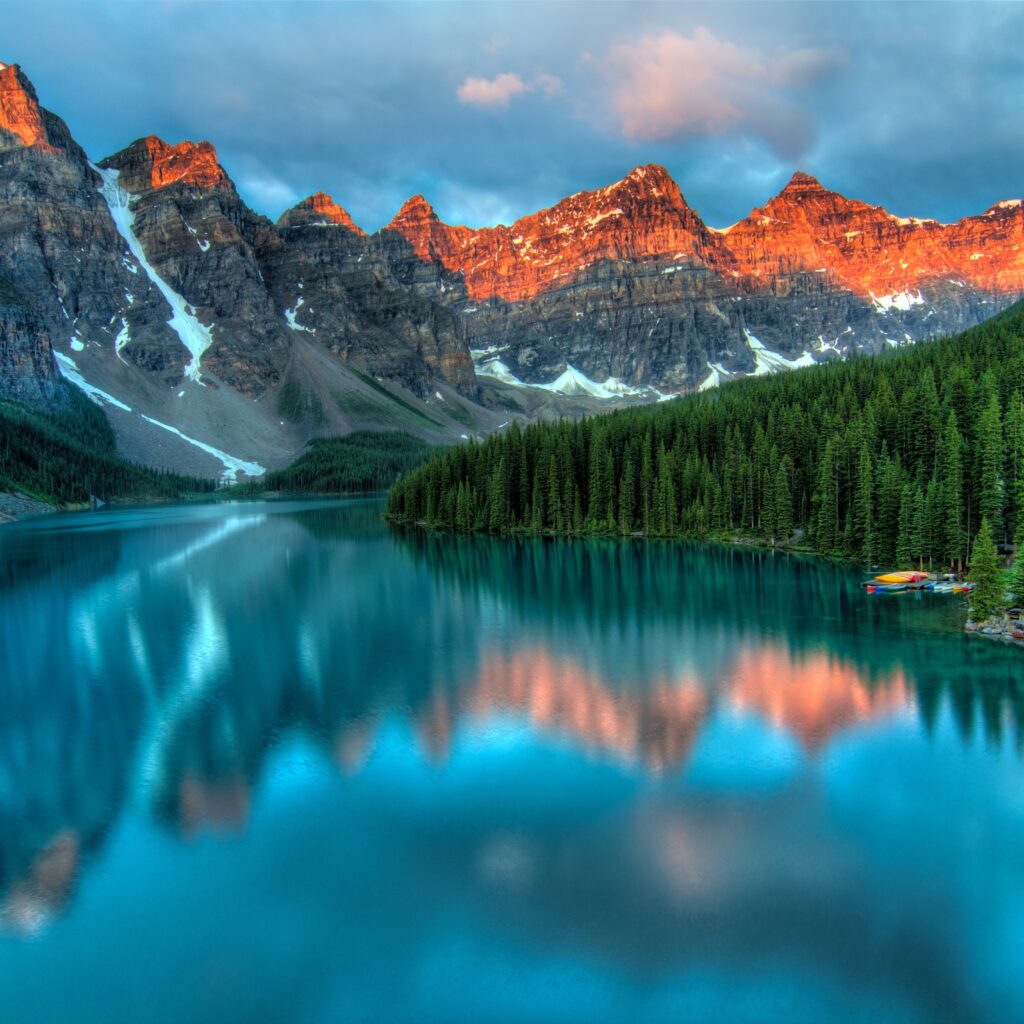 Banff, Canada should be at the top of your list!